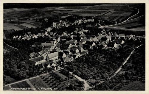 Heldenfingen gerstetten auf - ak,