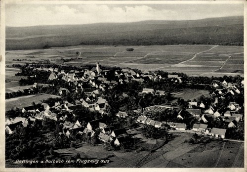 Dettingen kreis - ak, (kreis