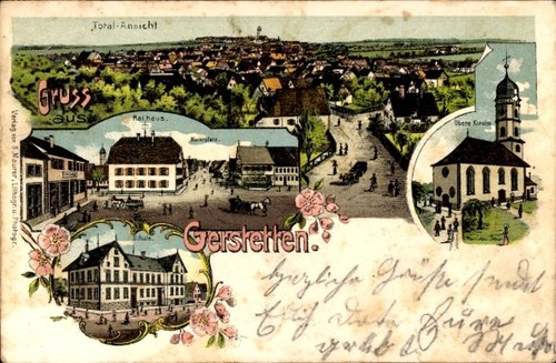 Litho gerstetten auf - auf, der