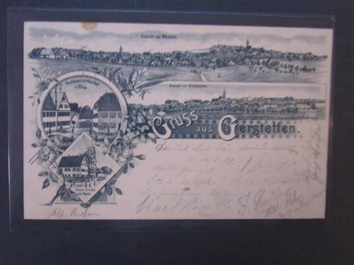 Litho gerstetten 1899 - litho,