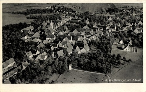 Dettingen albuch - ak, am